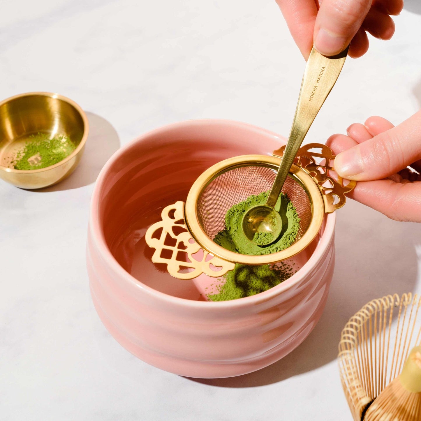 Matcha Spoon Sieve Kit - Moicha Matcha London