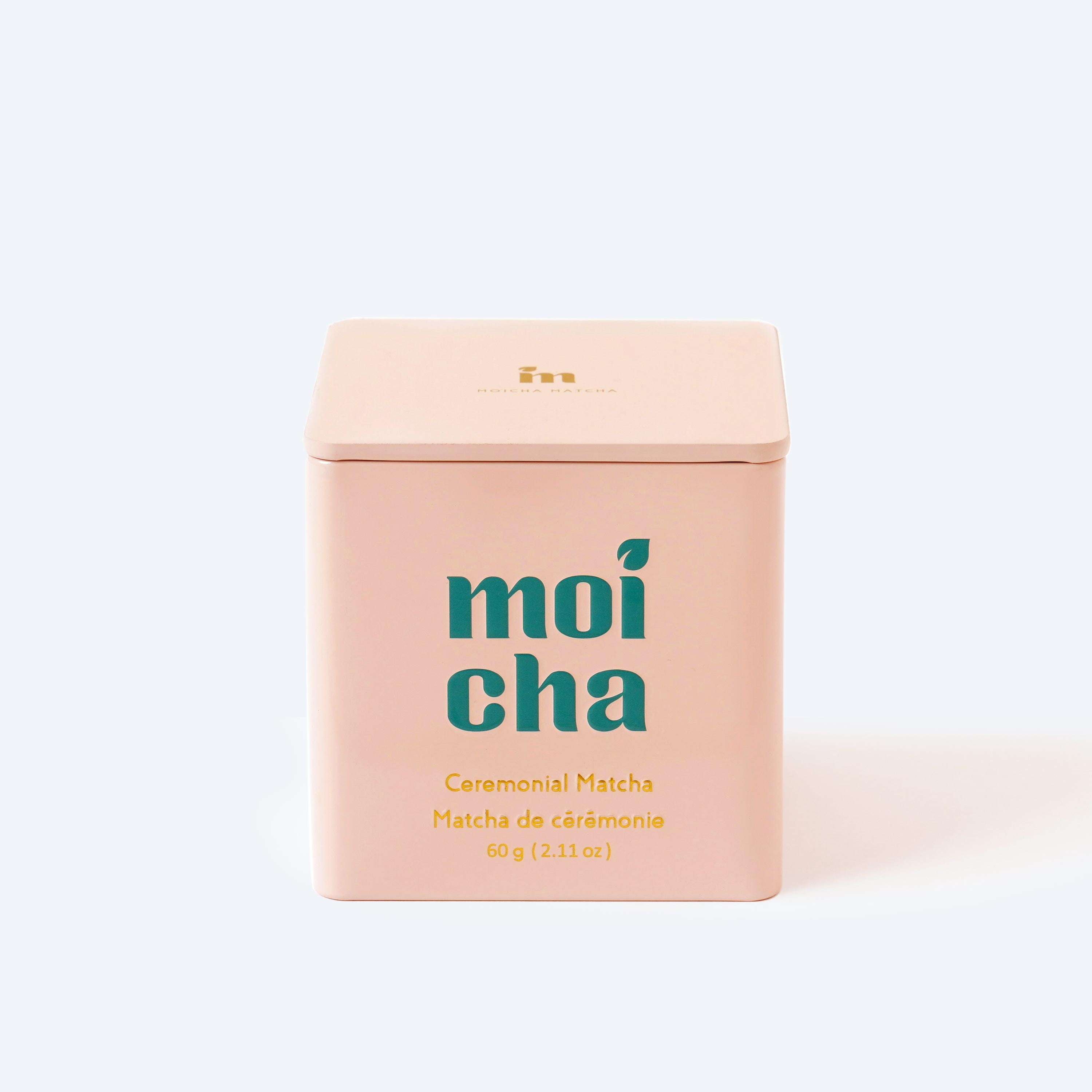Premium Ceremonial Matcha - 60g Tin Moicha Matcha