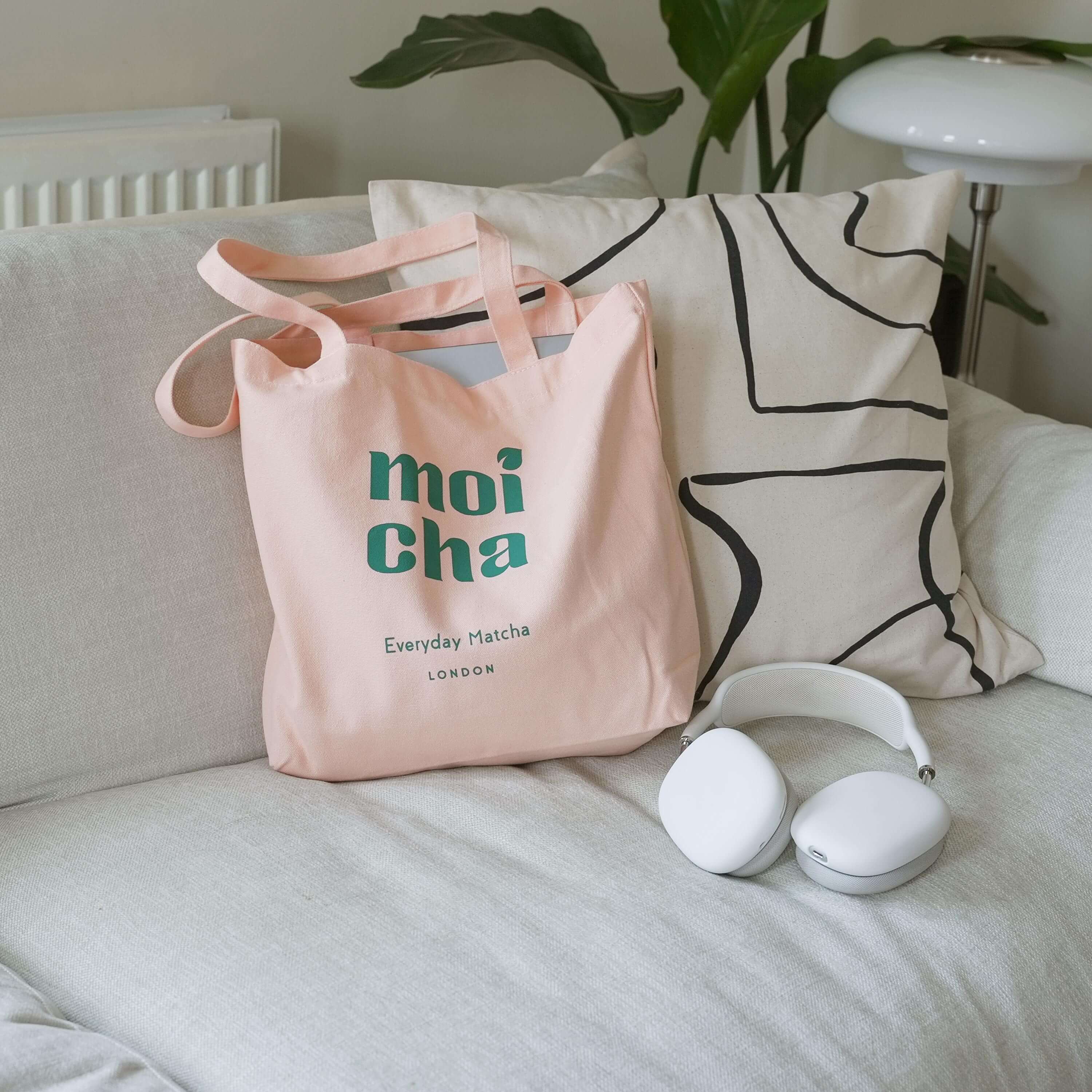 Moi Cha Tote Bag Moicha Matcha London