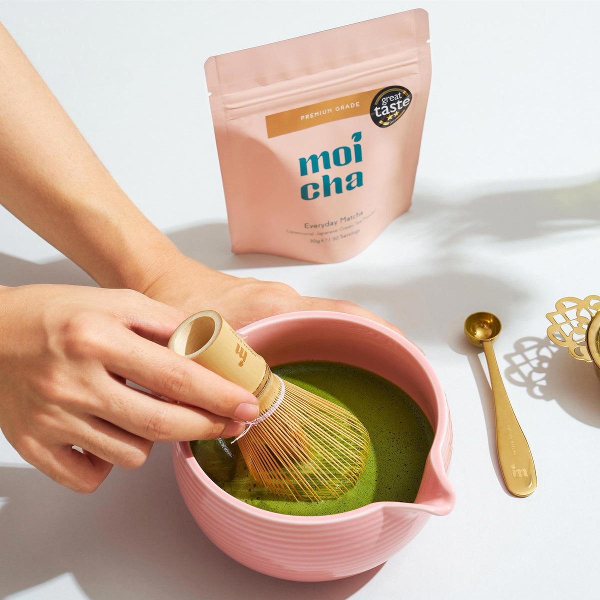 Premium Ceremonial Matcha - 30g Pouch Moicha Matcha London