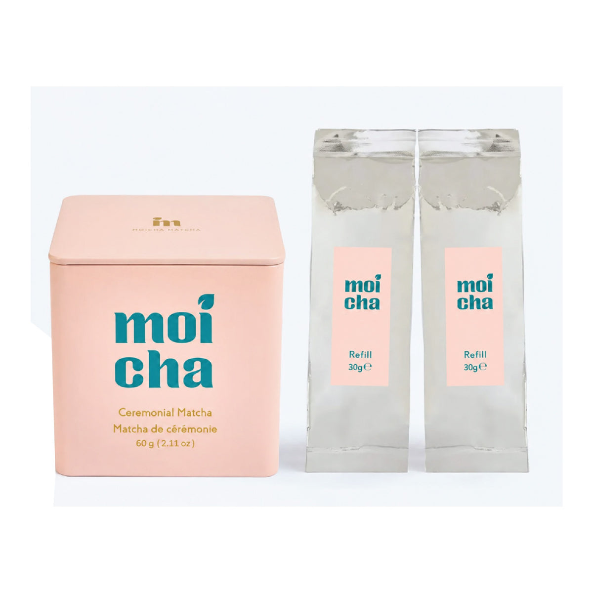 Premium Ceremonial Matcha - 60g Tin Moicha Matcha