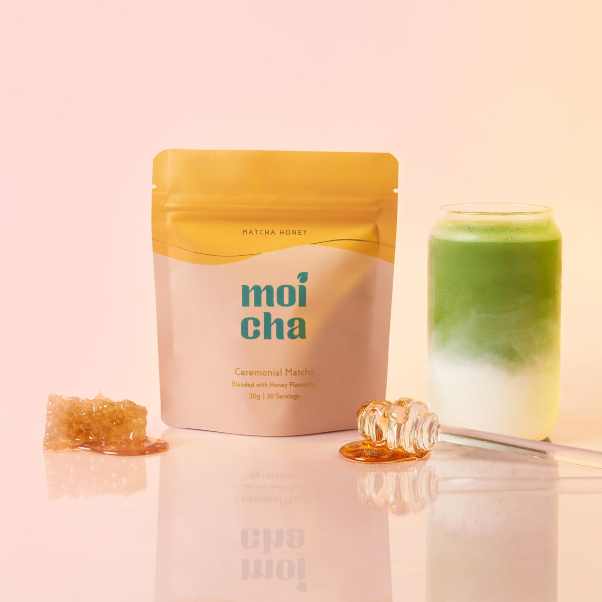 Honey Matcha — 30g Pouch Moicha Matcha London