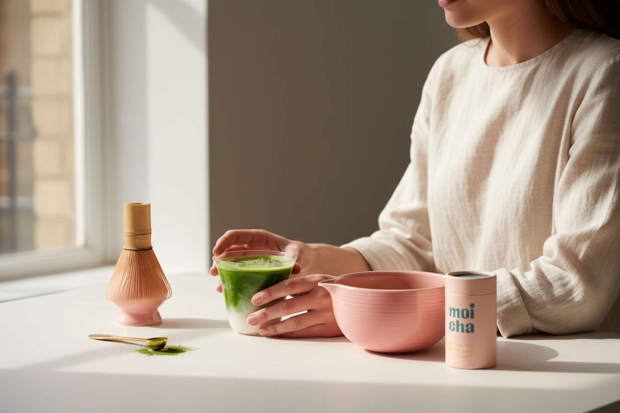 Moicha Ceremonial Set - Alternative angle