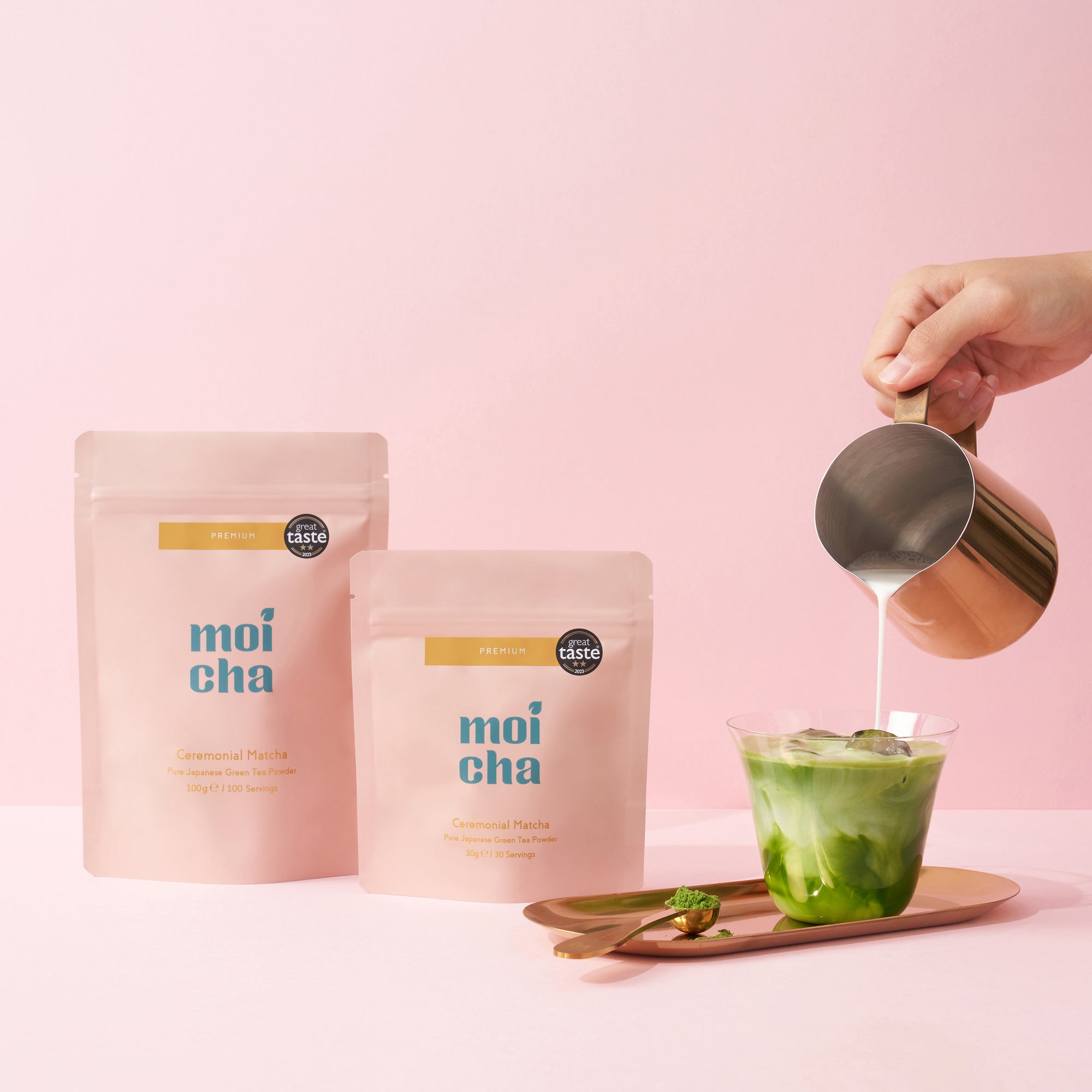 Premium Ceremonial Matcha - 100g Pouch