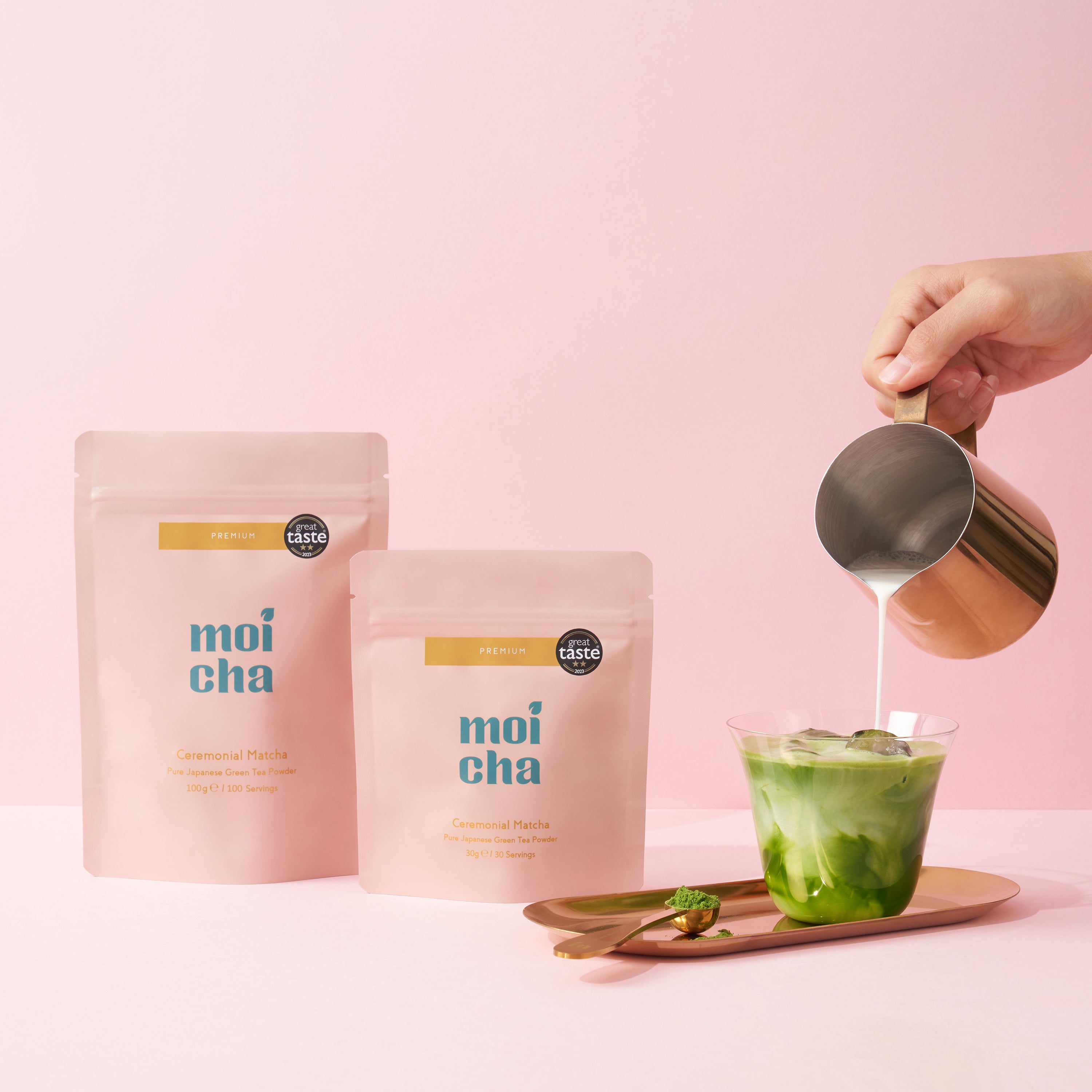 Premium Ceremonial Matcha - 100g Pouch