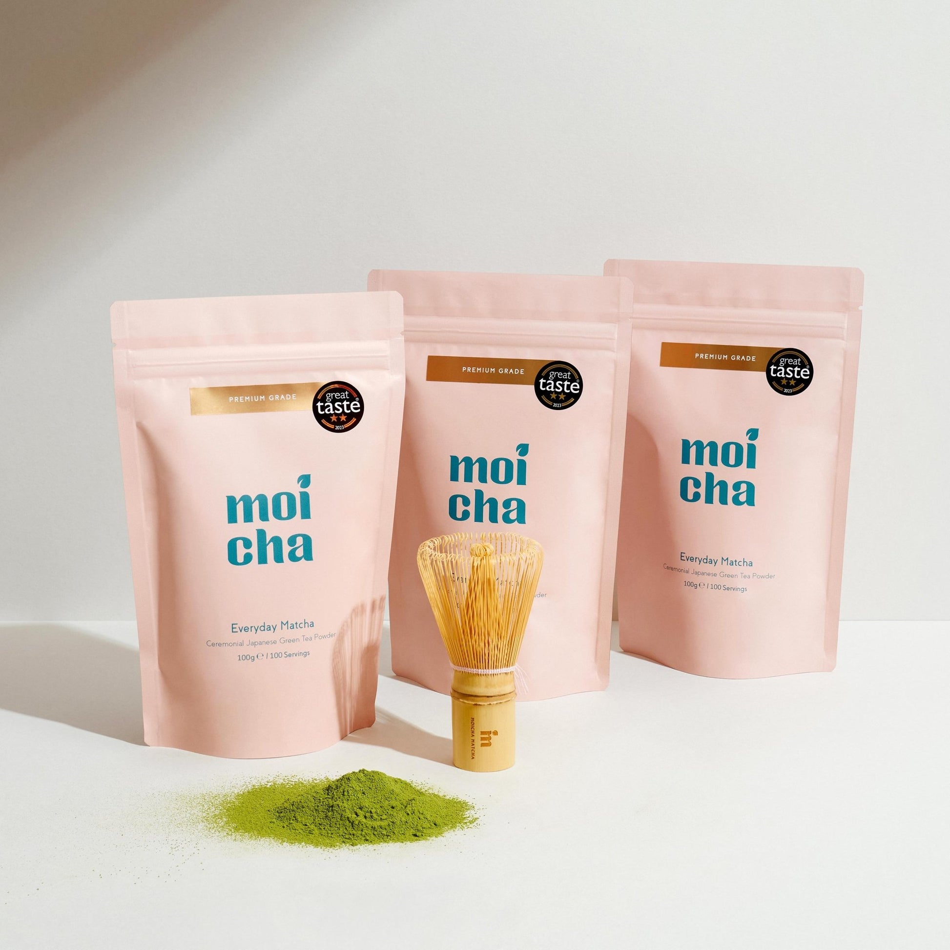 Premium Ceremonial Matcha 100g - Moicha Matcha London